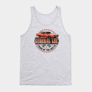 General Lee Pride of the South Lts Tank Top